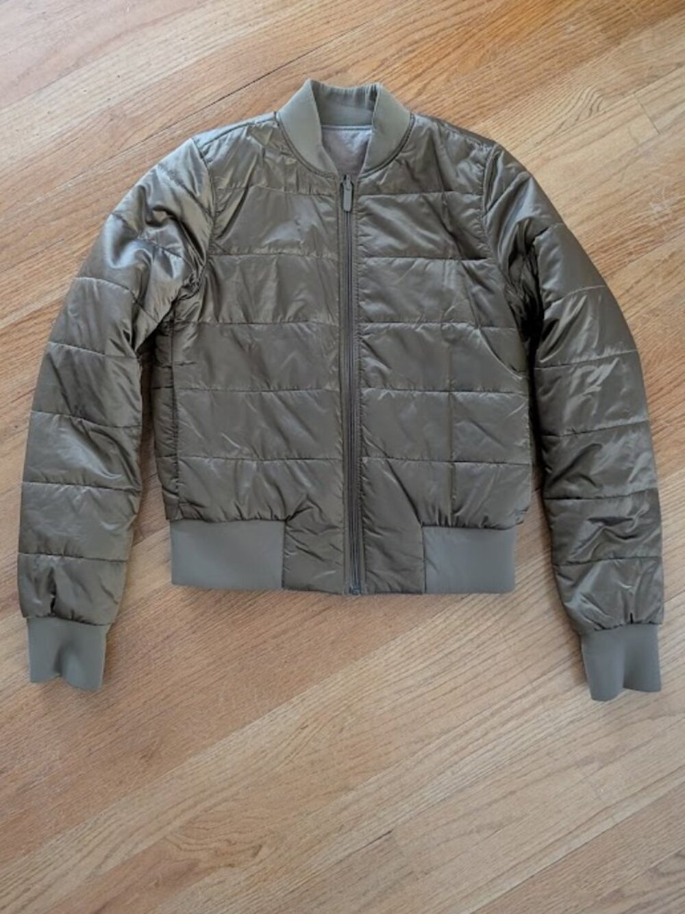 Lululemon Non Stop Bomber Zip Up  Jacket Brown  4 / 6